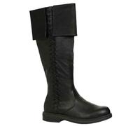 Botas Medievales de Montar con Correa, Talla Grande, Botas Altas hasta la Rodilla para Hombre, Antideslizantes, Ideales para Cosplay y recreación histórica_1