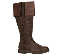 Botas Medievales de Montar con Correa, Talla Grande, Botas Altas hasta la Rodilla para Hombre, Antideslizantes, Ideales para Cosplay y recreación histórica_2