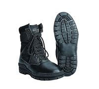 Botas Mil-Tec SWAT, color negro, para trekking, de montaña, talla 37-50, color Negro, talla 50 EU