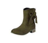 Botas Militares Mujer,Botas Moto Comodos Casual Antideslizante Botines Estilo Vaquero Botines Senderismo Aire Libre Zapatos con Tacon Casual o de Fiesta