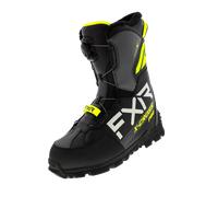 FXR X-Cross Pro BOA Botas para motos de nieve, negro-amarillo, tamaño 43 para Hombres