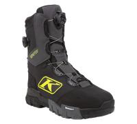 Klim Adrenaline Pro S GTX BOA Botas para motos de nieve, negro-amarillo, tamaño 43 para Hombres