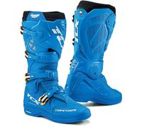 Botas Moto Enduro Cross Off Road TCX Comp Evo 2 Michelin Azul Añil MTB