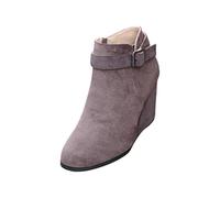 Botas Moto Mujer,Botas Militares Cómoda Elegante y Práctica Suela de Crepe Antideslizante Confortables Botines Empeine Botines Senderismo Trekking Zapatos de Tacon Ancho Outdoor