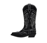 Botas Mujer Desigual 37 negro / blanco