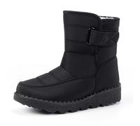 Botas Mujer Nieve Impermeables,Botas De Nieve De Invierno Para Mujer Antideslizantes CáLidas Con Forro Polar Informales Para Exteriores Para Mayor Comodidad En Climas FríOs