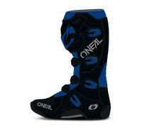 Oneal 3SRS Zebra Botas de motocross, Azul, Talla 39