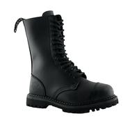 Botas Negras Herald De Cuero Formal Militar De 14 Ojos