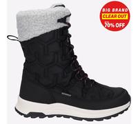 Botas Negras Hi-Tec Para Mujer De Senderismo Impermeables Hasta La Rodilla