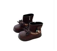 Botas Niño Invierno Talla 34 - Es De Moda para S Suela Suave Estilo Informal De Invierno para Uso Diario Y para Fiestas (Brown 25-3 Years)