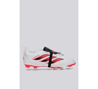 adidas Unisex niños Predator Club Fold-Over Tongue Firm Ground/Multi Ground Football Boots Kids Shoes, FTWR White/Solar Turbo/Core Black, 29 EU