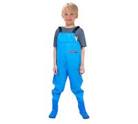 Botas niños y niñas, Botas de Juveniles con Bolsillo para niños pequeños, Botas de y a de Agua con Botas Mono Rojo Capucha