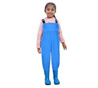 Botas niños y niñas, botas de sólidas para, botas de y a de agua con botas Botas Agua Niño (Blue, 3-4 Years)