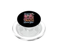Botas o Lazos Auntie Loves You Gender Reveal Party Family PopSockets PopGrip para MagSafe