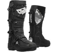 Acerbis Artiglio Botas de motocross, negro-blanco, tamaño 44 para Hombres