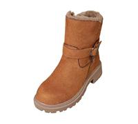 Botas para Diabéticos Mujer Hombre Extra Anchas Botines de Invierno Impermeable Antideslizantes Forradas Calientes Zapatos Boots de Nieve para pies hinchados/1