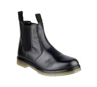 Botas De Seguridad Chelsea De Cuero Para Hombre Amblers Colchester Negras