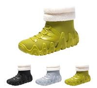 Botas para hombre Impermeables Botines Invierno medievales de tacón bajo con Forradas Caliente cómodos y duraderos Vestir prácticos, jardinería