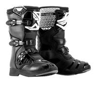 Botas Para Jóvenes Fly Racing Maverik MX 3 Negro/Blanco