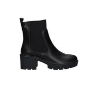 XTI - Botín Mujer Negro - Calzado Cómodo y Versátil - Moda casual - Modelo 14298403 (Talla 40)