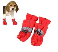 Botas para Perros | Botas de Lluvia para Perros y Protectores de Patas para pavimento Caliente - de Lluvia para con cordón Ajustable, Protector de Pata de Perro Antideslizante Suave y tra