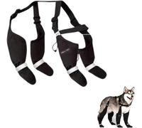 Botas para perros, botas impermeables para perros con correa, Adjustable Dog Shoes, Dog Leggings, Dog Boots, for Snow Days, Rainy Days Último modelo
