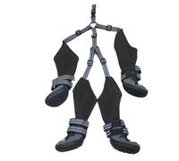 Botas para perros, zapatos para mascotas, botas con tirantes para perros, botas impermeables antideslizantes para perros, botas de tirantes ajustables para perros, protectores de patas p