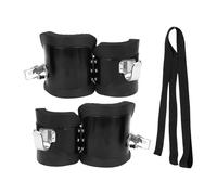 Botas Para Posición Invertida: Diseño De Ajuste Ajustable, Acolchado Ergonómico Y Cómodo, Gancho De Acero Duradero, Espuma De Alta Densidad | Ideal Para Entrenamiento Básico, Gimnasio Interior, Viajes