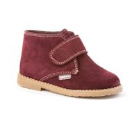 Botas Pisacacas para Niños y Niñas Todo Piel Mod.617. Calzado Infantil Made in Spain, Garantia de Calidad. (23, Rojo Burdeos)