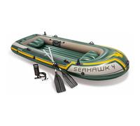 Intex 68351NP - Barca Hinchable Seahawk 4 con Remos 351 x 145 x 48 cm