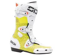 Sidi Mag 2 Air Bautista, botas 44 EU male Blanco/Amarillo Neón/Rojo
