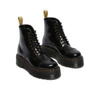 Dr. Martens Vegan Sinclair 8 Eye Boot, Botas de Combate Mujer, Black Oxford, 42 EU