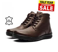 Fleet & Foster Botas Jay Hombre Impermeables Cuero Memoria Espuma Comodidad