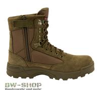 BOTAS TÁCTICAS BRANDIT RV SWAT BOOT ZIPPER EJÉRCITO ZAPATOS AL AIRE LIBRE BOT...