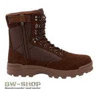 BOTAS TÁCTICAS BRANDIT RV SWAT BOOT ZIPPER EJÉRCITO ZAPATOS AL AIRE LIBRE BOT...