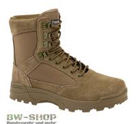 Brandit 9 Eyelet Tactical Boots, Color: olive, Size: 49