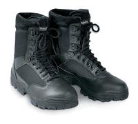 Botas Mil-Tec SWAT, color negro, para trekking, de montaña, talla 37-50, color Negro, talla 37 EU