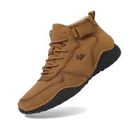 Botas Tobilleras Minimalistas Vogany para Hombre con Soporte y Diseño Ergonómico Transpirable (Brown, 44)