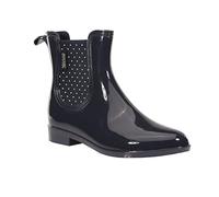 Botas tobillleras Lady Harriett de PVC, Ligeras, con Forro de Piel sintética