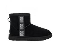 Botas UGG Classic Mini Side Logo II (negro) de mujer