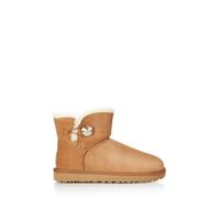 Botas UGG Mini Bailey Button bling (castaña/oro) mujer