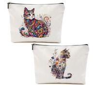 Botas, vaca, sóftbol, ciencia, caos, coordinador, regalos, gato, limón, brujería, bolsa de maquillaje, regalos de viaje para mujeres y niñas, Metálico 0408, 9.62 * 7.42 Inches
