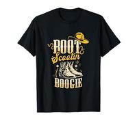 Botas Vaqueras Scootin' Boogie Southern Western Cowgirl Camiseta
