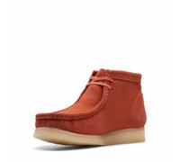 Botas Wallabee Clarks Originals Para Hombre Ante Naranja Quemado UK 8, 9, 10 G