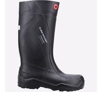 Botas Wellington De Seguridad Completa S5 Para Hombre Dunlop Purofort+ Negras
