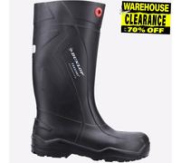 Botas Wellington De Seguridad Completa S5 Para Hombre Dunlop Purofort+ Negras