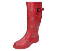 Botas Wellington Para Dama Con Estampado De Estrellas
