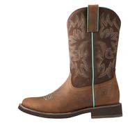 Botas western de cuero para mujer Ariat Delilah Round Toe 37/B