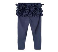 BOTCAM Autumn and Winter Europe and The States Girls Pants Solid Color Leggings Lace Pants Short Baby Hose Mädchen, marine, 5-6 años