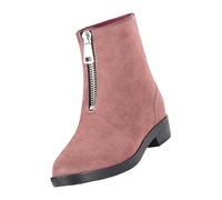 BOTCAM Botas de lluvia cortas de goma para mujer, botas de lluvia para mujer, botas de jardín, botas de goma, con comodidad, elegantes, Rosa., 36 EU